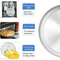 Vesteel 10 inch Stainless Steel Pizza Pan Set of 3, Dishwasher Safe