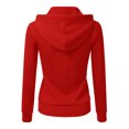 thumbnail image 2 of Doublju Women's Lightweight Pocket Zip-Up Hoodie Jacket for Women with Plus Size, 2 of 4