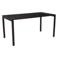 thumbnail image 1 of Scranton & Co Laminate Black Writing Desk Rectangular 59.75" x 30.25" x 29.25", 1 of 1