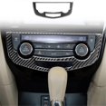 thumbnail image 5 of For Nissan X-Trail Rogue T32 2013-2021 Carbon Fiber Car Air Conditioning Panel Cover Trim Sticker In, 5 of 5