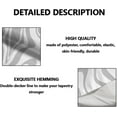 thumbnail image 4 of Grey Tapestry Wall Hanging College Dorm Bedroom Living Room Decor Aesthetics Abstract Art Poster Tapestry 80x60 Inches, 4 of 6