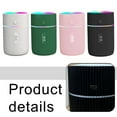 thumbnail image 2 of Colorful humidifier USB portable home car humidifier large fog humidifier, 2 of 5