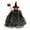A005- Clear (Decorative Ghost E), variant on Halloween Outdoor Hanging Decorations, Hanging Halloween Decorations Outdoor, Halloween Ghost Decorations, Spooky Halloween Decorations, 10X8 in Red and Black Gauze Hanging Ghost