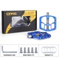 thumbnail image 7 of CXWXC Road/Mountain  Bike Pedals 3 Bearings 9/16” Aluminum Alloy Bicycle Pedals, 7 of 7