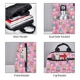 thumbnail image 3 of Disketp pink Holiday Joy Mochila Ligera e Impermeable, Mochila de Día Resistente para Viajes, Senderismo y Uso Diario para Hombre y Mujer, 3 of 7