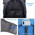 thumbnail image 3 of gray Mochila deportiva multifuncional, mochila de gran capacidad para bicicleta al aire libre, mochila con bolsa de agua, 3 of 5