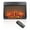 23" fireplace insert, variant on Tyethy 26" Electric Fireplace Inserts 1400W Recessed Electric Fireplace Heater with Remote Control for 400 Sq. Ft.