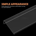 thumbnail image 2 of KAKOWELY Transparent Acrylic Keyboard Stand for Office Use Creative Tilted Design Fits Various Keyboards 9.8x6.3 Inches,16.93"X5.51"X1.97", 2 of 4