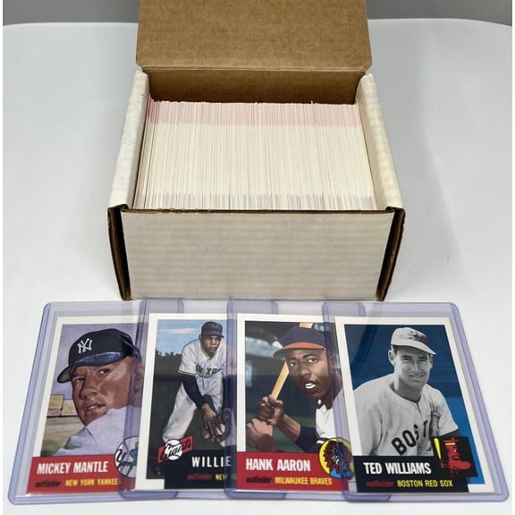 1991 Topps Archives1953 Baseball Hand Collated Complete Set 1-337