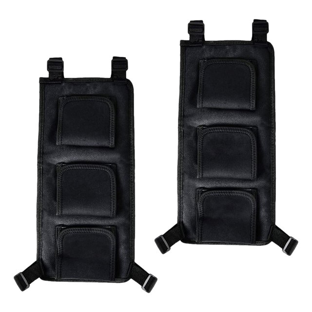 Portátil para Coche, Soporte para Caña de Pescar, Correa de Ajustable, Herramienta de Aparejos, Bastón de Almacenamiento para Cañas de Pescar, Asiento trasero Sunnimix Equipo de caña de pescar para coche