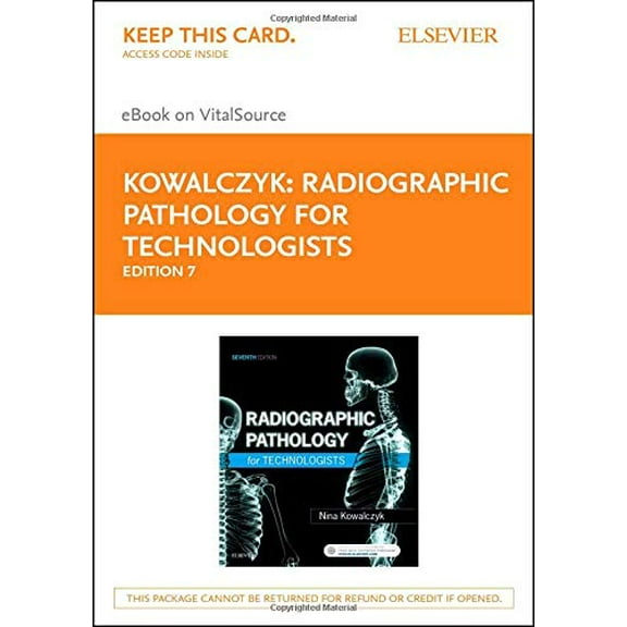 Pre-Owned Radiographic Pathology for Technologists (Paperback) 0323416322 9780323416320