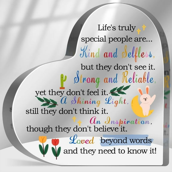 Thank You Gifts for Teacher Mentor, Teacher Appreciation Office Decor Gifts, Gifts for Teaching Assistant, Inspirational Quote Gifts, Cute Motivational Office Desk Decor