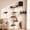 Dark gray, variant on Dark gray 5-in-1 Cat Wall Shelves Mounted Climbing Perch & Lounge for 16 Inch Drywall