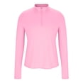 thumbnail image 6 of Xuniizn Quarter Zip Sun Shirt Women Long Sleeve UPF 50+ Sun Protection Fast Dry Outdoor Hiking Rash Guarrd Golf Shirts, S-2XL, 6 of 9