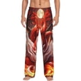 thumbnail image 1 of Xecao Renard à Feuilles Rouges pour Pantalons de Pyjama pour Hommes Pantalons Longs de Détente avec Taille à Cordon et Poches Vêtements de Nuit Confortables pour la Maison Détente-3x-Grand, 1 of 6