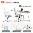 thumbnail image 3 of NEO CHAIR Ergonomic Office Chair, Adjustable High Back Mesh Desk Chair with Flip-up Arms, Gray, 3 of 6