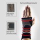 thumbnail image 4 of Funda Protectora Para La Muñeca, Equipo De Fitness, Brazales De Fibra, Accesorios Para Ciclismo, Suministros Deportivos, Muñequera De Gran Elasticidad 1 Par qarigey OD015372-03, 4 of 6