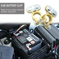 thumbnail image 3 of CHL-Car Battery Terminal Connector, Positive and Negative Terminal Clamp 2 Pair, Automotive Marine Battery Cable Ends Top Post Connector, Compatible with Ships, Automobiles, RVs, Trucks, 3 of 4