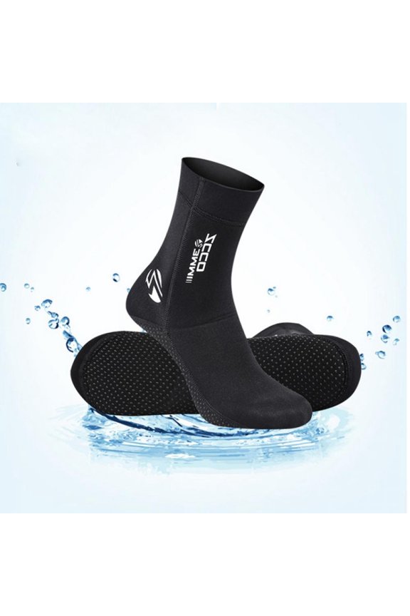 Men's and women's diving socks boots water shoes 3mm non-slip beach boots wetsuit shoes scratch-resistant diving snorkeling diving surfing boots diving accessories
