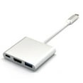 thumbnail image 1 of Klonfd Type C Adapter 4K Aluminum Hub 31 Multiport Converter For MacBook Laptop PC And More, 1 of 4