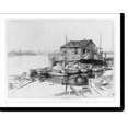 thumbnail image 2 of Historic Framed Print, The boat house, 17-7/8" x 21-7/8", 2 of 9