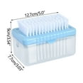 thumbnail image 1 of Agiferg Multifunctional Soap Bubble Box Free Hand Rubbing Toilet Creative Roller Plus Size Soap Box With Laundry Brush, 1 of 2