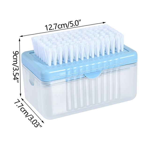 Agiferg Multifunctional Soap Bubble Box Free Hand Rubbing Toilet Creative Roller Plus Size Soap Box With Laundry Brush