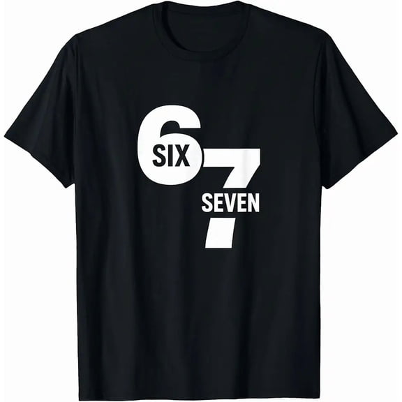 Funny Six Seven 6 7 Meme T-Shirt
