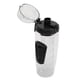 thumbnail image 5 of Botella de agua con infusor de frutas, agarre antideslizante, tapa abatible, botellas de agua infundidas para mujeres y hombres, botella de infusión de agua a prueba de fugas, color negro, 5 of 10
