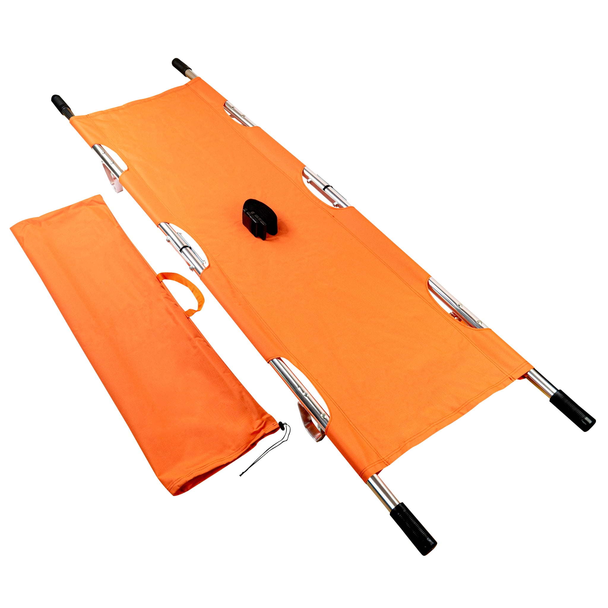 LINE2design Medical Emergency Aluminum Alloy Folding Portable Stretcher