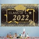 thumbnail image 4 of Class Of 2022 Decorations Congratulations Graduate 2022 Banner - Congrats Grad Backdrop for Celebrate Graduation Party, 70.9x43.4 inch, Black and Gold, 4 of 4