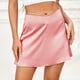 thumbnail image 4 of Falda de viaje temperamental con cremallera en el ombligo recortada de color sólido sexy de moda informal para mujer Wmkox8yi  FGJ1757, 4 of 8