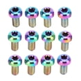 thumbnail image 1 of Bike Brake Disc Screws, Bicycle Disc Brake Rotor  T25 Easy Installation  Alloy  For Mountain Bike, 1 of 8