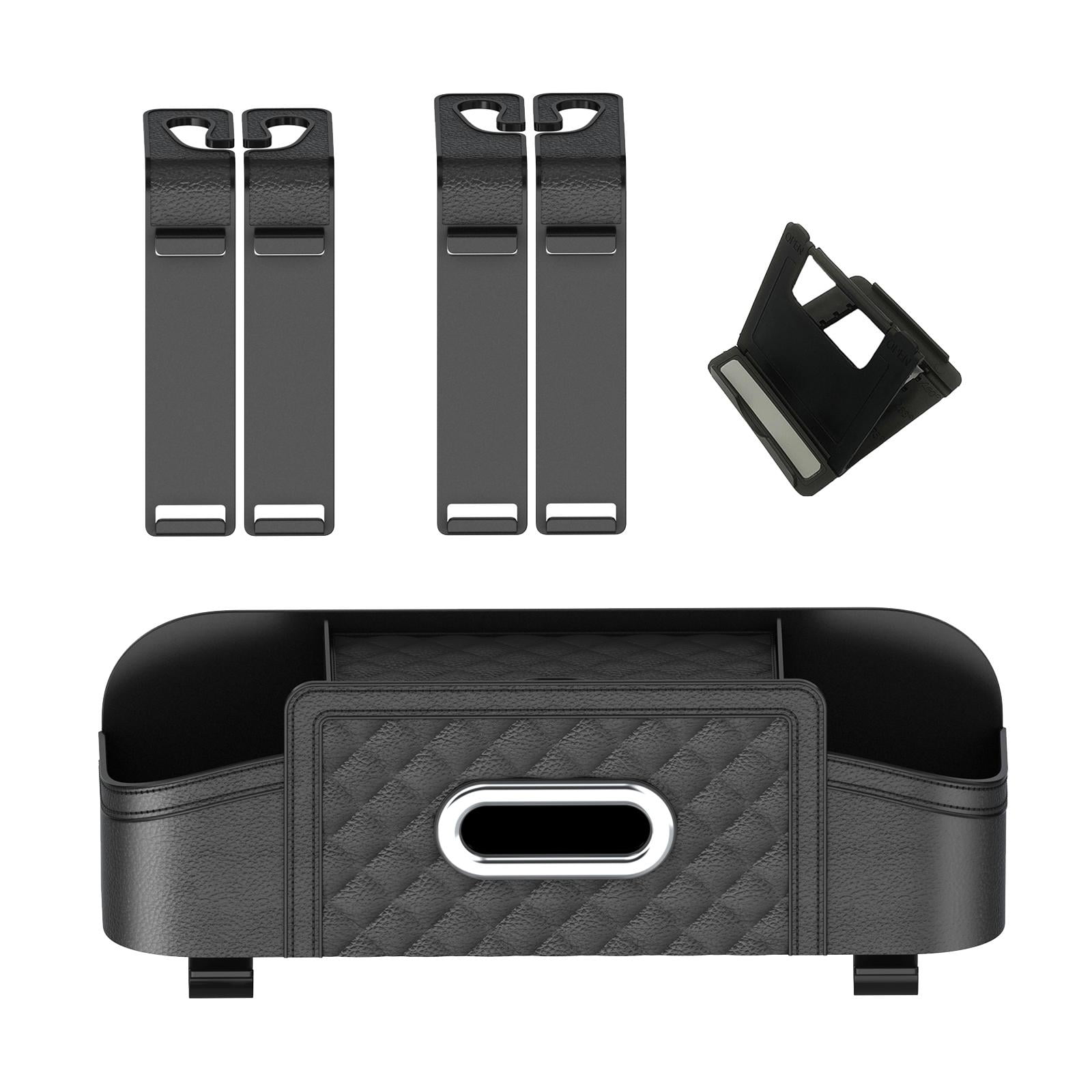 Baoblaze Car Backseat Organizer Storage Box Auto Interior Decoration Drink Cup Holder Black