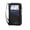 Black, variant on GOIACII Passport Wallet Travel Crossbody Bags for Women Wristlet Phone Purse Double Zip Vegan Leather