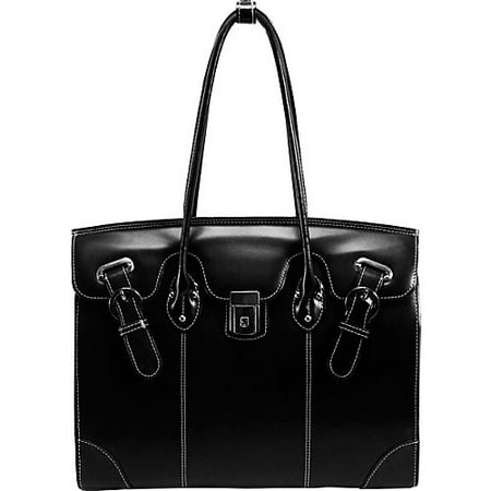 McKlein USA Leclaire Ladies 15.4" Leather Laptop Tote