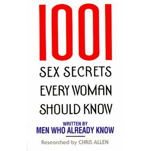Pre-Owned 1001 Sex Secrets Every Woman Should Know (Paperback) 0380724847 9780380724840