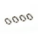 thumbnail image 2 of Anillos partidos, 100 piezas de acero inoxidable ovalados anillos partidos de pesca aparejos de pesca máxima confiabilidad, 2 of 8