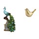 thumbnail image 1 of Figura de escritorio,Estante de estatua de pavo real para escritorio,decoración del hogar,Figura decorativa creativa para la oficina y el hogar.,Figura de pájaros,Figura de pájaro, 1 of 8