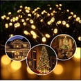 thumbnail image 4 of 100 LED Solar String Lights 40FT Warm White 8 Modes Auto On/Off Xmas Decorations, 4 of 7