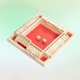 thumbnail image 4 of FELTECHELECTR Juego de mesa digital de madera de cuatro caras para padres e hijos, divertido juego familiar para fiestas, viajes, guarderías, juguetes educativos (rojo), 4 of 7