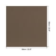 thumbnail image 2 of Unique Bargains Flower Wrapping Fog Paper 22.8x22.8 Inch Waterproof Floral Wrapping Paper Coffee Color 20 Pcs, 2 of 7