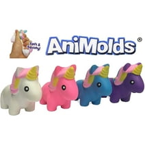 Squeeze Me Mini Unicorns "The Squishy Version" Fun Toy For Parties Gifts Decorations Collect Them Display Them Assorted Colors (Any Color FBA)