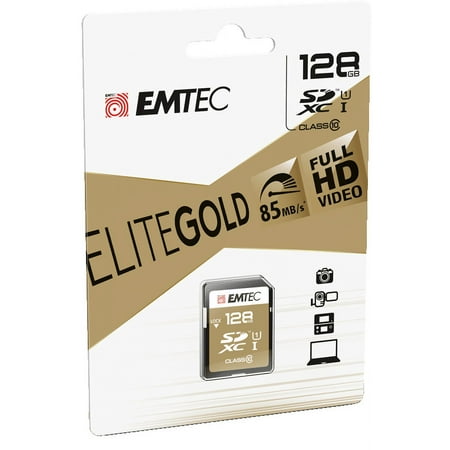 Image of EMTEC SDHC 128GB Class 10 Gold Plus