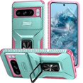 thumbnail image 1 of Funda para GANGXUN Google Pixel 8 Pro - Soporte metálico, Función magnética, Verde, 1 of 5