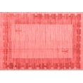 thumbnail image 1 of Ahgly Company Indoor Rectangle Abstract Red Modern Area Rugs, 7' x 9', 1 of 4