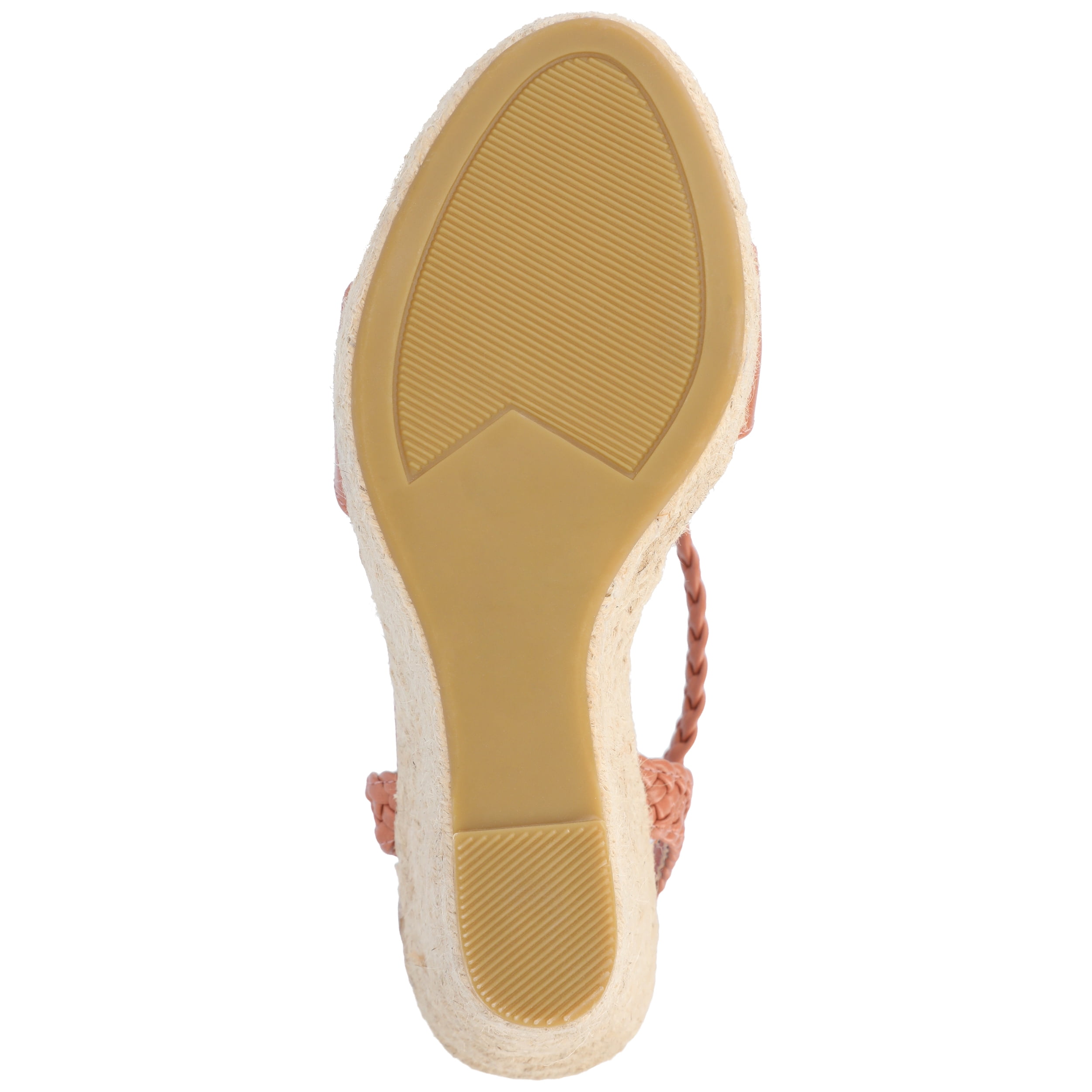 Journee Womens Andiah Buckle Espadrille Wedge Sandals