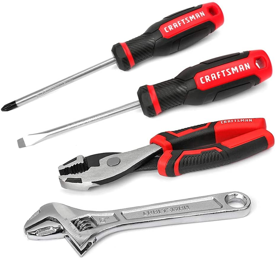 Repair Tools Accessories For Boy Girl Details about   Craftsman 8pcs Kids Junior Tool Set w/Bag 