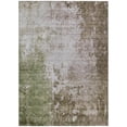 thumbnail image 2 of HomeRoots 605512 3 x 5 ft. Brown & Green Abstract Washable Indoor & Outdoor Rectangle Area Rug, 2 of 5