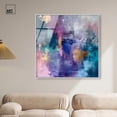 thumbnail image 3 of Beautiful Jewels Framed High-Gloss Acrylic Glass Wall Art Colorful Abstract by Art Remedy, White Frame, 40 x 40, 3 of 7